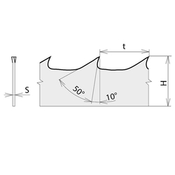 IGM Fachmann Pílový pás kalený 3380mm pre JWBS-15 - 12 x 0,6mm t=7 (3TPi)