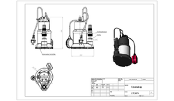 Elpumps CT 3674 univerzálne ponorné kalové čerpadlo