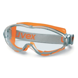 Uvex ULTRASONIC Uzavrené okuliare, zorník číry, oranžovo-šedé