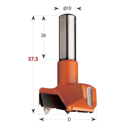 CMT 317C Sukovník pre kolíkovačky s lámačom S10 L57,5 HW - D40 S=10x26 L57,5 L