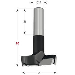 CMT 369 Xtreme Sukovník pre kolíkovačky S10 L70 HW - D20 S=10x26 L70 P