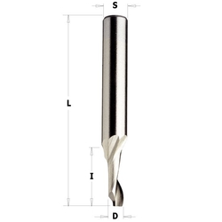 CMT C188 Špirálová fréza na ALU a PVC - D3x12 L60 S=8mm HSS