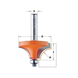 CMT Fréza zaoblovacia vydutá - R3,2 D19,1x12,7 S=6 HW