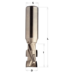 IGM Fachmann Diamantová fréza Ekonomik Z2+1 - D16x35 L95 S=16x50 (8DP+1HM)