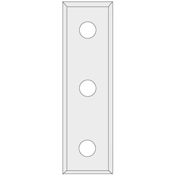 IGM N012 Žiletka tvrdokovová Z4 - 50x9x1,5 UNI