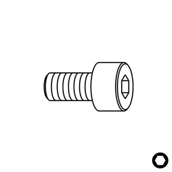 Skrutka - Typ:7 M3x6 imbus 2,5