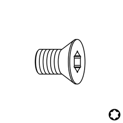 IGM Skrutka Torx - M4-0,5x4,0