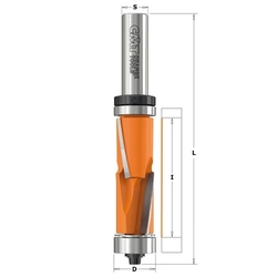 CMT C806 Orezávacia fréza, šikmé zuby pozitívne-negatívna HW - D34,9x50,8 B34,9 S=12,7