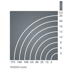 IGM Carbon FORCE REGULAR Pílový pás 1784mm - 8 x 0,65mm 10TPi