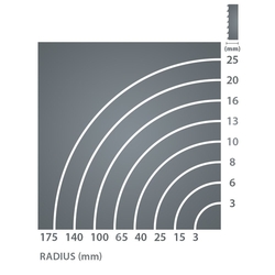 IGM Carbon FORCE REGULAR Pílový pás 3430mm - 8 x 0,65mm 10TPi