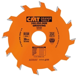 CMT Orange Industrial Drážkovací kotúč - D180x4 d35 Z18 HW