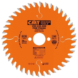 CMT Orange Pílový kotúč pre elektronáradie, finálny rez - D160x2,2 d30 Z40 HW