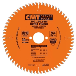 CMT Industrial Pílový kotúč pre elektronáradie, finálny rez - D190x2,6 d20 Z40 HW
