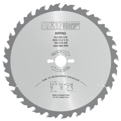 CMT XTreme Pílový kotúč pre pozdĺžne rezy - D300x3,2 d35 Z24 HW