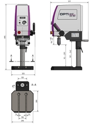 Stolová vŕtačka OPTIdrill DX 13 V