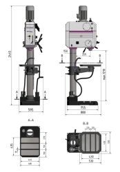 Prevodová vŕtačka OPTIdrill DH 45 V