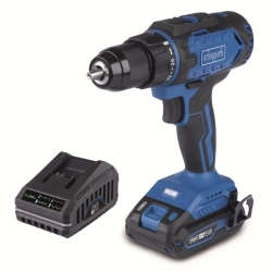 Scheppach C-DD45-X-SET S 20 V IXES aku vŕtací skrutkovač + 2Ah batéria + nabíjačka 2,4 A