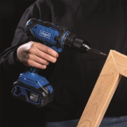 Scheppach C-DD45-X-SET S 20 V IXES aku vŕtací skrutkovač + 2Ah batéria + nabíjačka 2,4 A