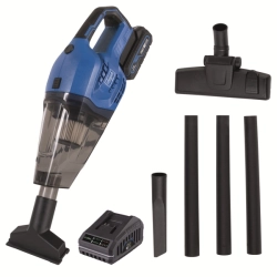 Scheppach C-HVC150-X-SET S 20 V IXES aku ručný/podlahový vysávač + 2Ah batéria + nabíjačka 2,4 A