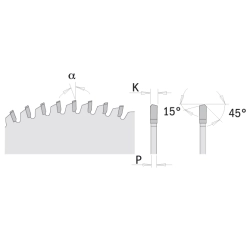CMT XTreme Pílový kotúč pre plávajúce podlahy, PVC, plexi - D250x2,8 d30 Z80 HW