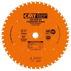 CMT Industrial Pílový kotúč na nehrdzavejúcu oceľ - D184x2,0 d15,8 Z48 HW