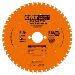 CMT Industrial Pílový kotúč na nehrdzavejúcu oceľ - D190x1,8 d30 Z48 HW