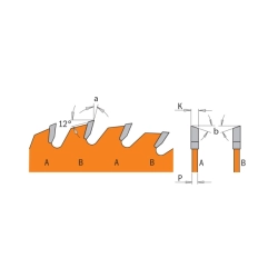 CMT ITK Plus Ultra tenký kotúč univerzálny - D210x1,8 d30(+25) Z24 HW