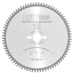 CMT Chrome Shield Pílový kotúč na lamino bez predrezu - D300x3,2 d30 Z96 HW