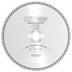 CMT Chrome Shield Pílový kotúč pre finálne priečne rezy - D315x3,2 d30 Z72 HW