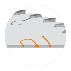 CMT Orange Chrome Pílový kotúč pre pozdĺžne a priečne rezy - D350x3,5 d30 Z54 HW Odhlučnený