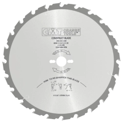 CMT Industrial Pílový kotúč na stavebné rezivo - D300x2,8 d30 Z20 HW