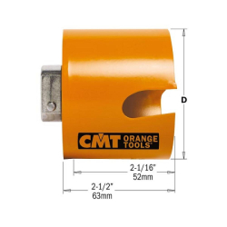 CMT C550 FASTX4 Vŕtacia korunka HW - D25x52 L63 Z1