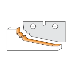 CMT Nôž pre C694012 - pár žiletiek D 50x25x2mm