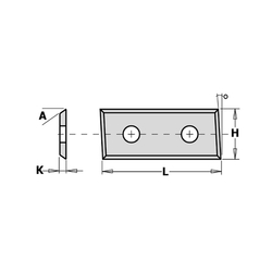 CMT C790 žiletka - 31,5x9x1,5mm (k C66439511)