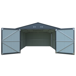 Riwall PRO RMCG 20x10 Anthracite kovová garáž 3 x 6 m se sedlovou střechou Antracit
