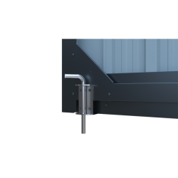 Riwall PRO RMCG 20x10 Anthracite kovová garáž 3 x 6 m se sedlovou střechou Antracit