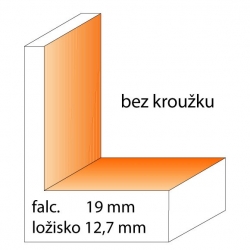 IGM F049 Velká falcovací fréza - H16 D50,8x28,3 S=12mm Z2 HM 