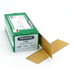 J35CNKHA Klince Brads 35mm pozinkované | Balenie 5 000 ks