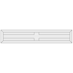 IGM N010 Žiletka tvrdokovová Z4 - 25x5,5x1,1 UNI