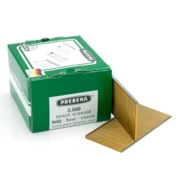 N40CNKHA Klince Brads 40mm pozinkované | Balenie 2 500 ks