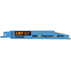 CMT Pílový list do chvostovej píly BIM Progressive Metal 123 XF - L150, I130, TPI8-14 (bal 5ks)