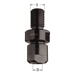 CMT Klieštinové skľučovadlo - S=M14x2 pre D=10-12-12,7mm