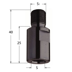 CMT Prodloužení - redukce stopky - S=M10-S1=M10