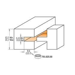 CMT Sada na dvierka - S=12 HM