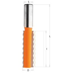 CMT C981 Zvlnená fréza na CORIAN - R4,36 D15,87x51 S=12