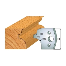 IGM Profil 011 - pár nožov 40x4mm SP