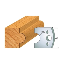 IGM Profil 015 - pár nožov 40x4mm SP