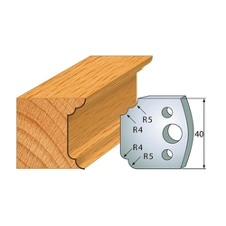 IGM Profil 042 - pár nožov 40x4mm SP