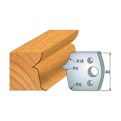 IGM Profil 046 - pár nožov 40x4mm SP