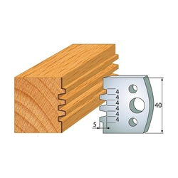 IGM Profil 076 - pár nožov 40x4mm SP